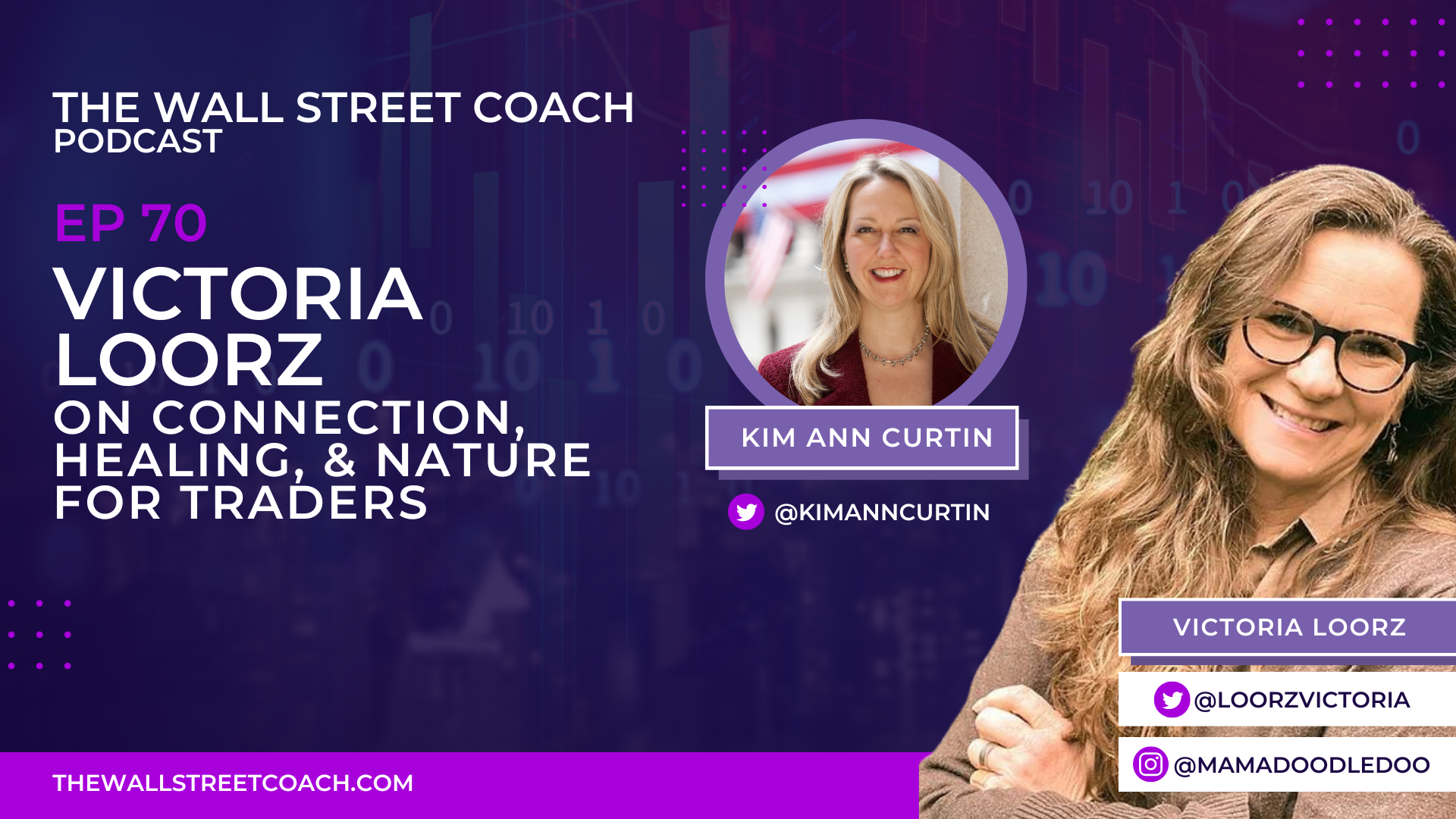 Ep 70: Victoria Loorz on Connection, Healing, & Nature For Traders